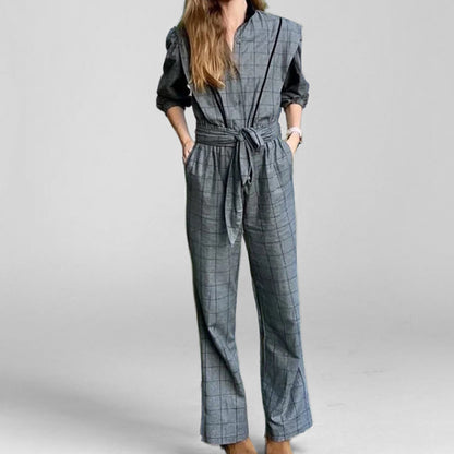 PlaidÉlle™ Lace-Up Trousers