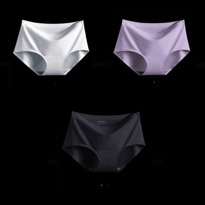 One piece ice silk seamless underwear