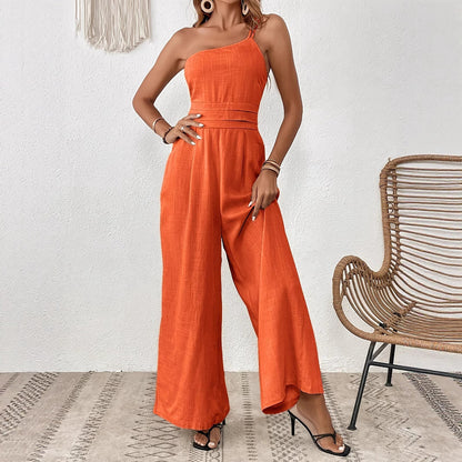 Serenna One-Shoulder Jumpsuit