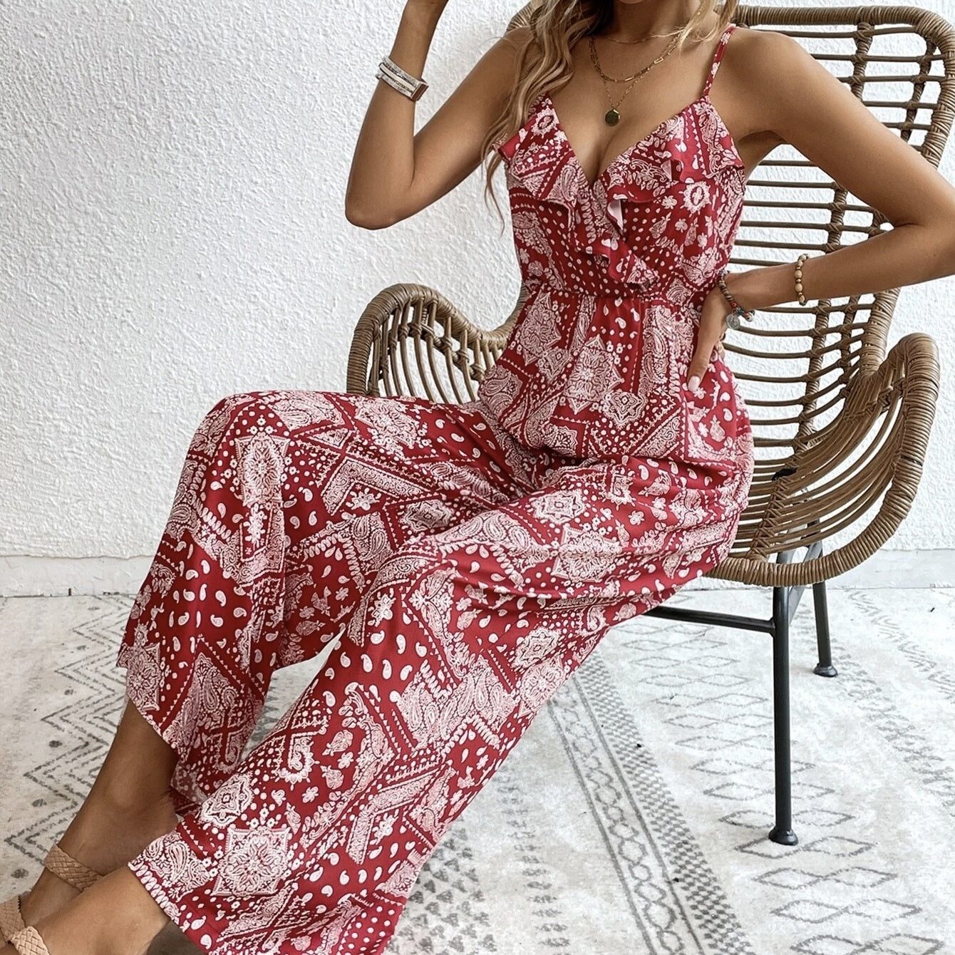 The RuffleBloom Jumpsuit