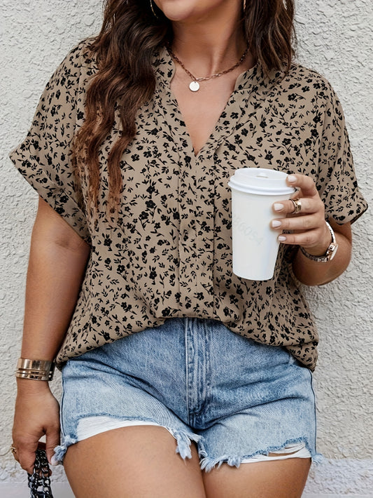The BreezeCharm Batwing Blouse