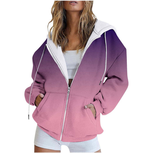CityPrint Zip Sweater