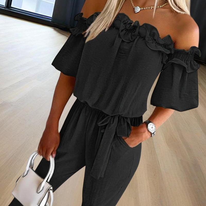 Aurévia Ruffle Jumpsuit