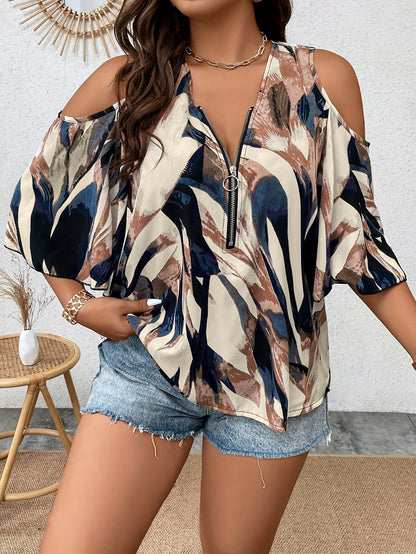Zarella ZipGlam Blouse