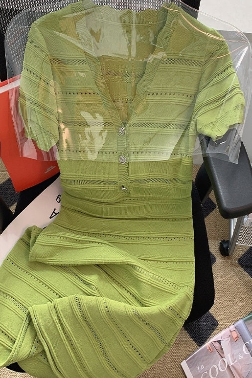 Women's Summer Thin Ice Silk Dress