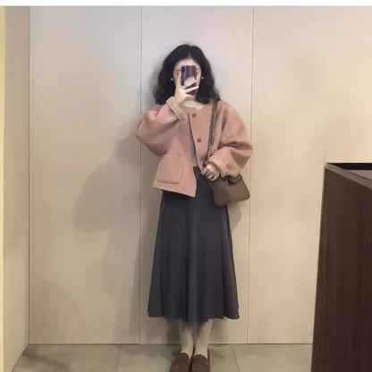 Seoul Élan Wool Coat