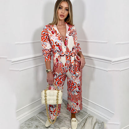 Velvessa RetroDrape Jumpsuit