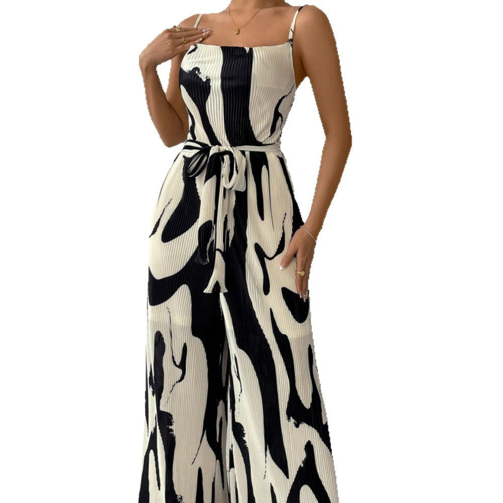 PrintMuse™ Suspender Jumpsuit