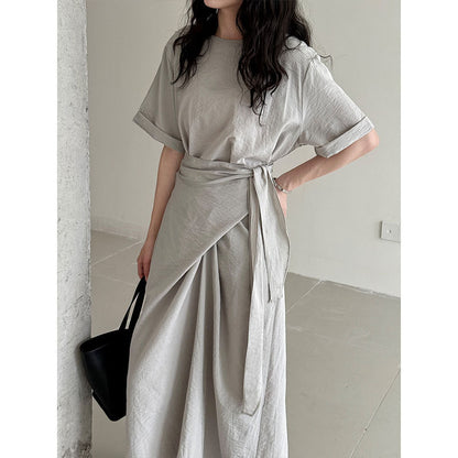 Lyra Edge Cross-Strap Dress