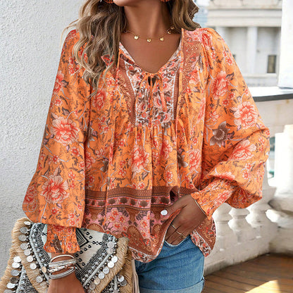 The Solstice Bloom Blouse