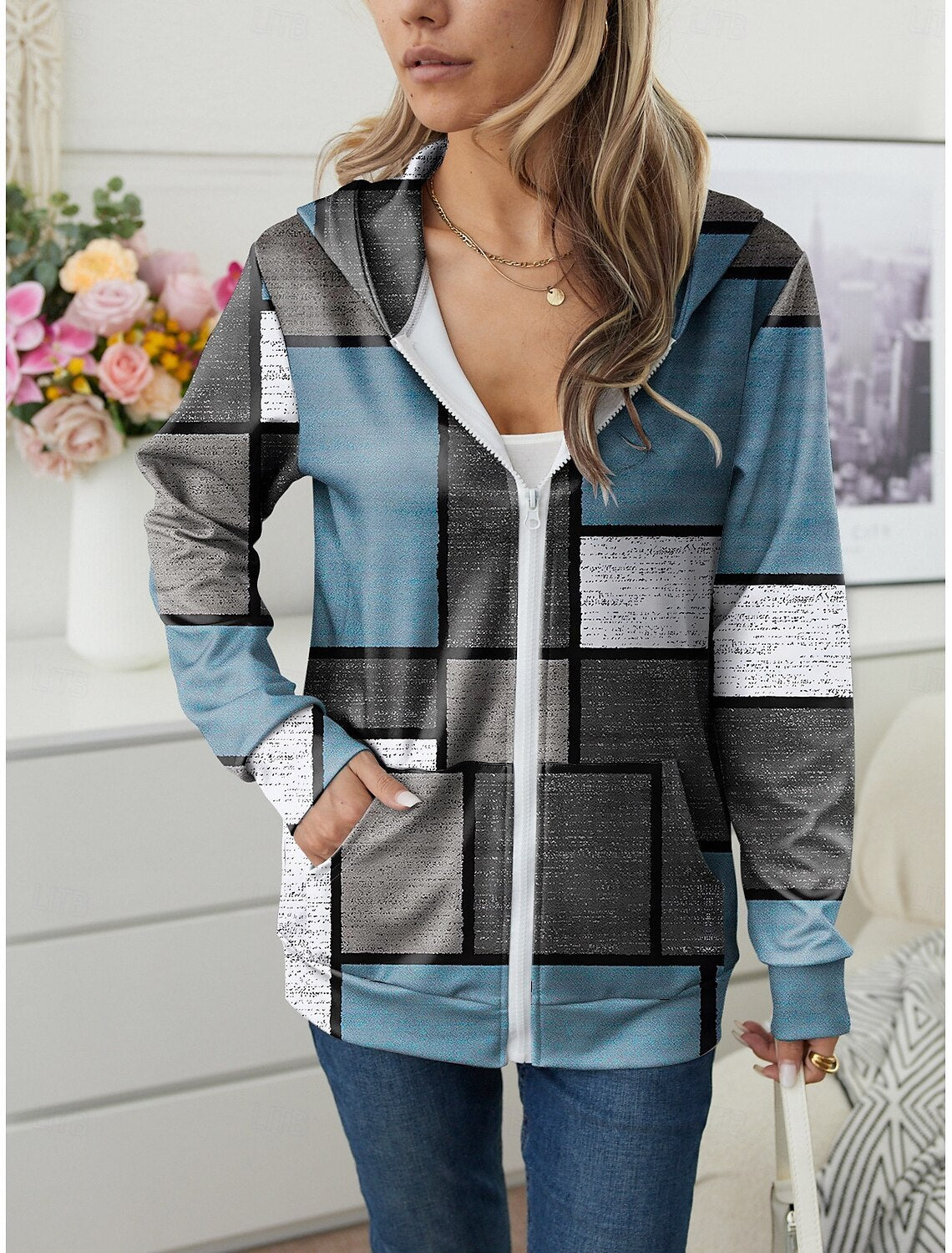 Vienna Street Zip Cardigan