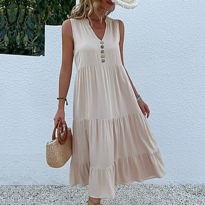 LumaFlow Vest Dress