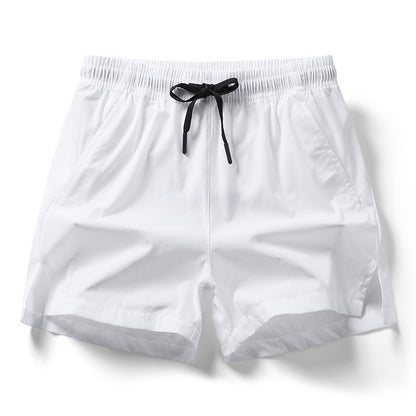 Sports Shorts Slit Women's Ice Silk Leisure Stretch
