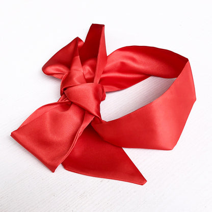 Simulation Silk Satin Satin Cloth Blindfold Stage Props