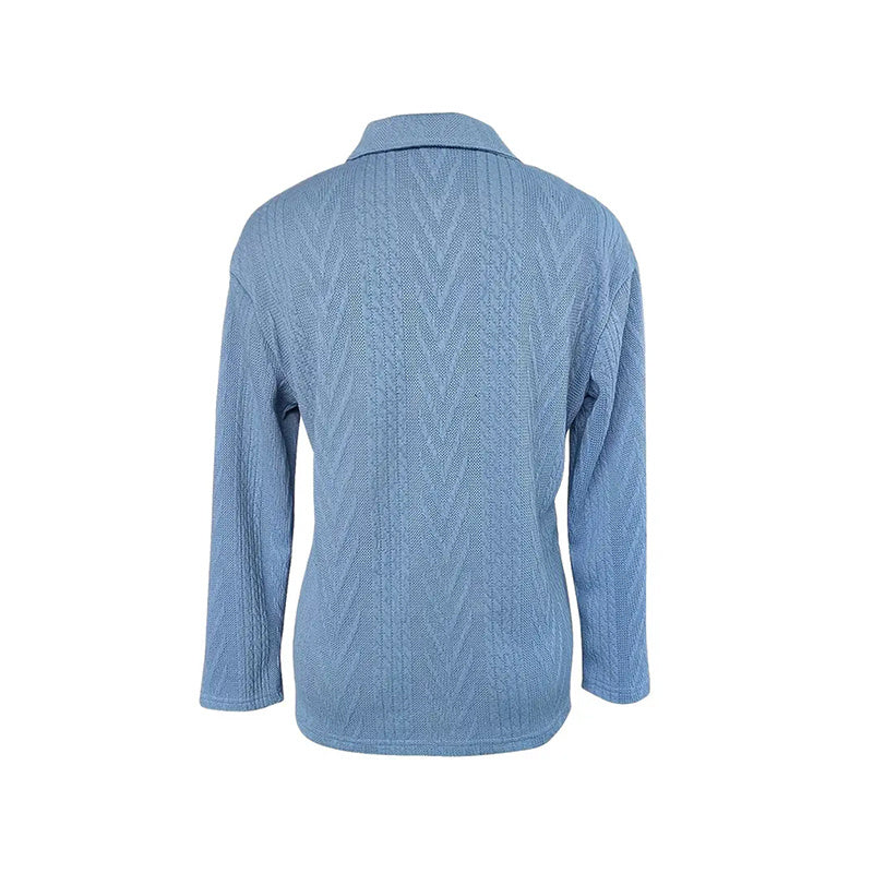 Velzora Zip Texture Top