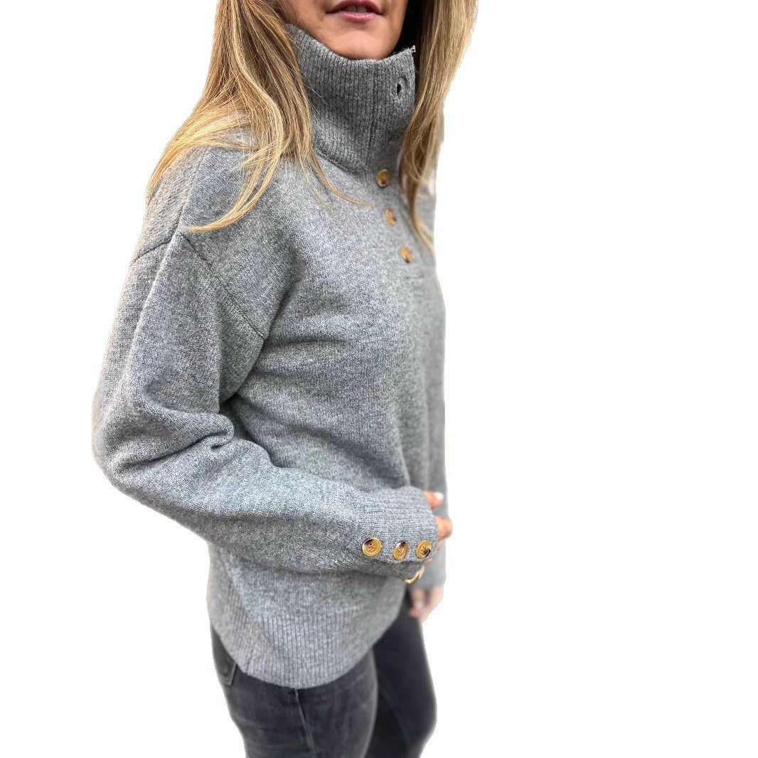 Nordelle Button Sweater