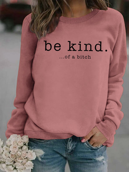 VoguePrint Round Neck Hoodie