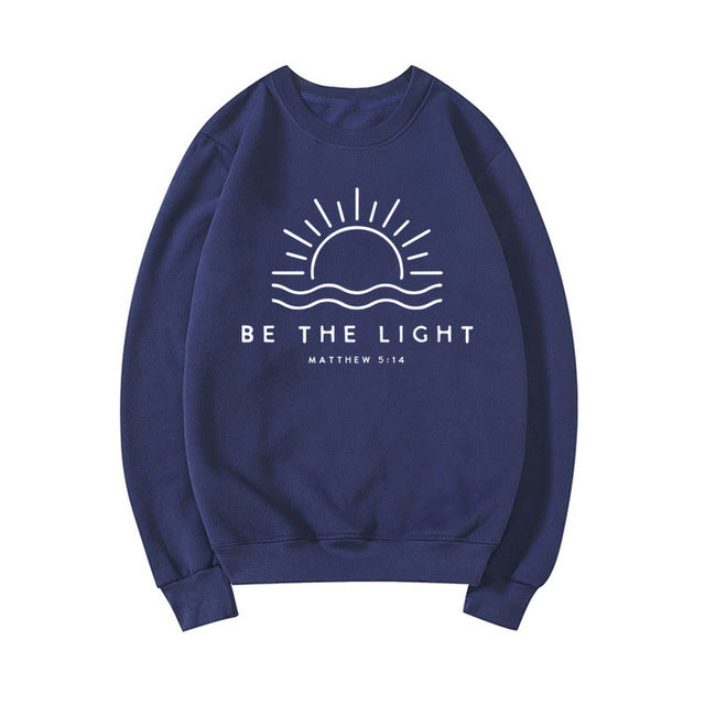 CozyScript Fleece Crew Sweater