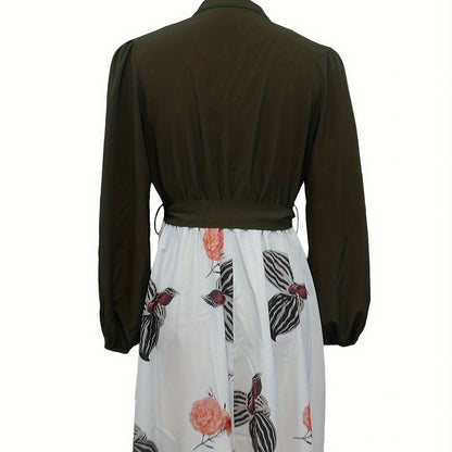 VivaBloom Wrap Dress