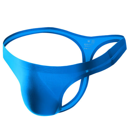 Fashion New Men's Low Waist Ice Silk T-back