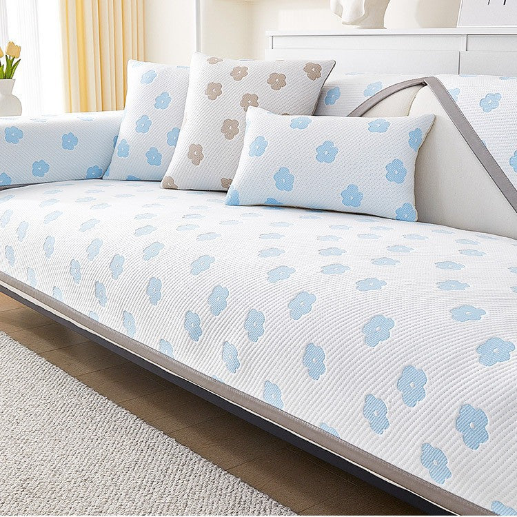 Ice Silk Sofa Towel Anti-scratching Sofa Cover