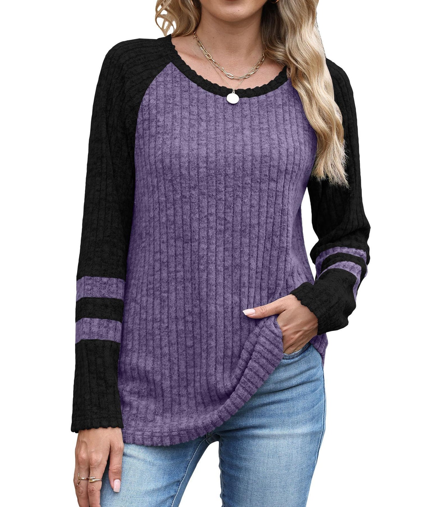 Contessa Contrast Knit