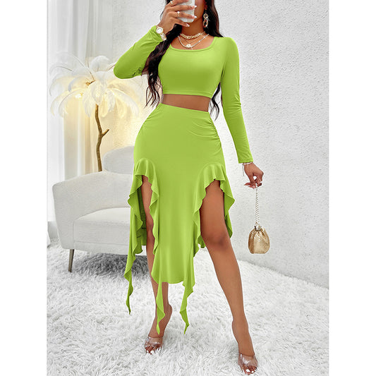 Soleira Nights Ruffle Skirt Set
