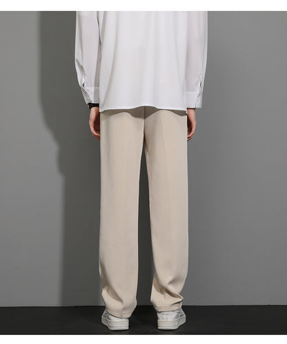 Ice Silk Leisure Summer Men's Slim Trousers