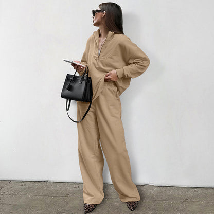 Continental Chic Two-Piece Suit