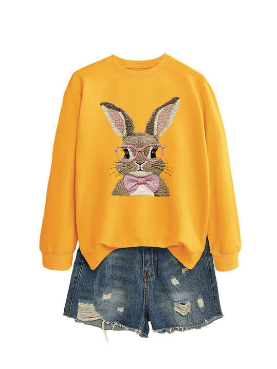 CinnaHop Bow Bunny Sweatshirt
