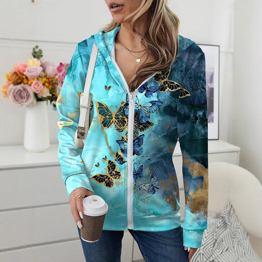 Vienna Street Zip Cardigan