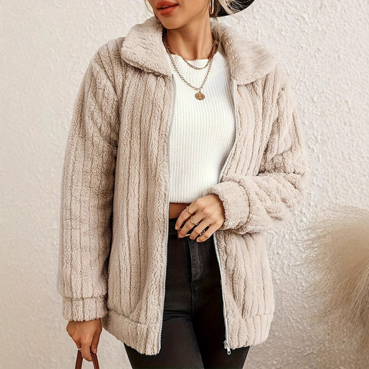 LuxeLapel Cardigan Coat