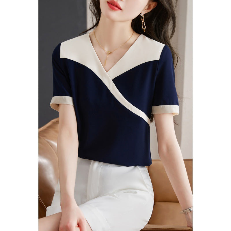 Zephyra Drape Chiffon Top
