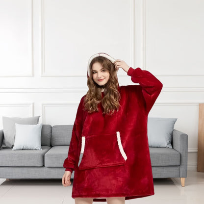 CozyBlend Thermal Flannel Hoodie