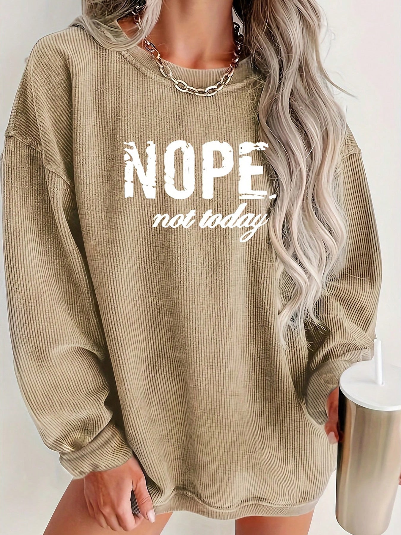 BlossomEase Loose Fit Tee