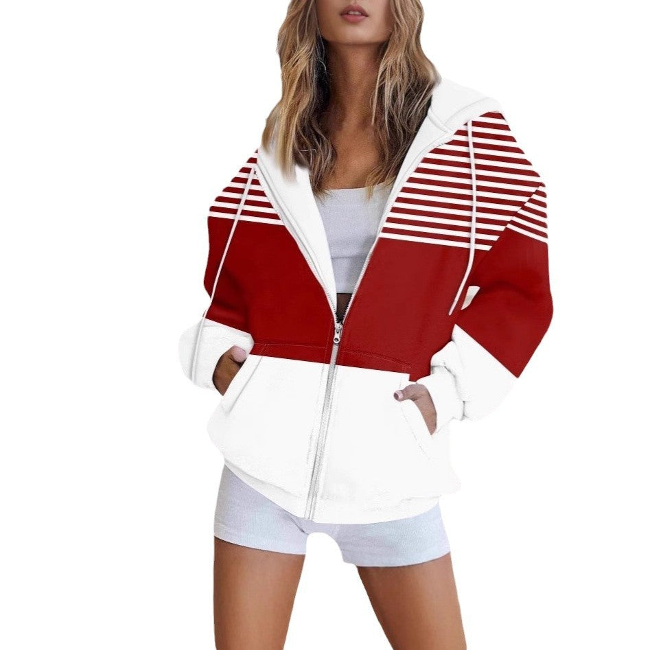 StripeEase Zippin’ Hoodie