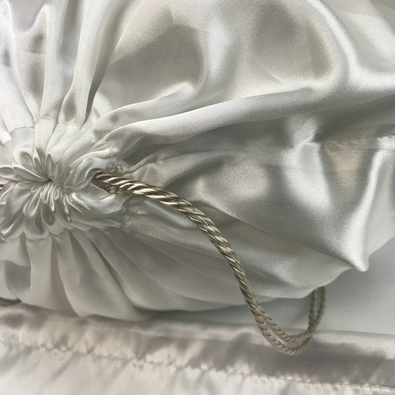 Satin Material Silk Anti-dust Drawstring Bag