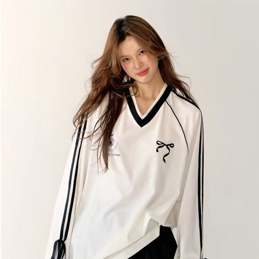 AutumnEase V-Neck Sweater
