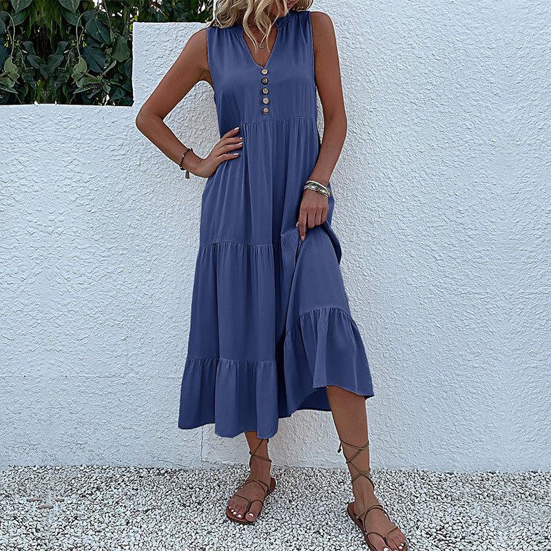 LumaFlow Vest Dress