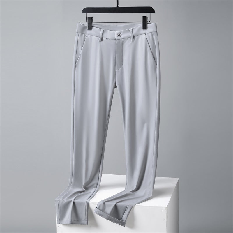 Men's Fashion Waterproof Ice Silk Casual Pants