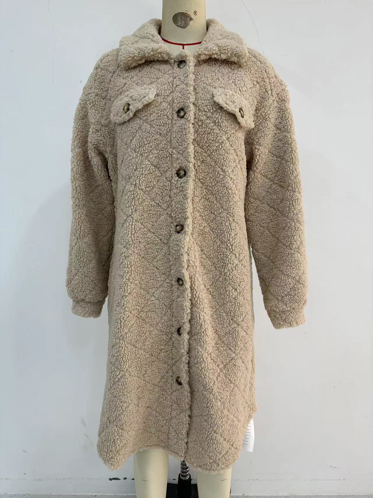 PlushHaven Lapel Coat