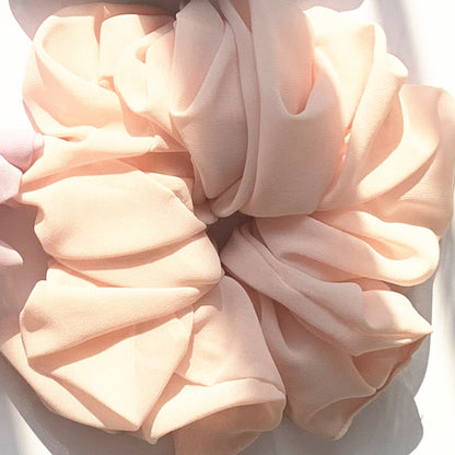 Big Head Bouquet Chiffon Large Intestine Ring Hair Ring