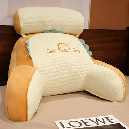 Bed Latex Ice Silk Bedside Cushion