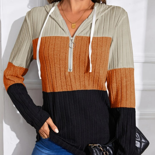 ZestTone Colorblock Hoodie