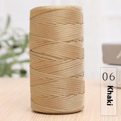 Ice Silk Flat Ribbon Handmade