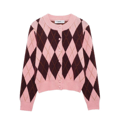 Quilta Rhomb Knit Coat