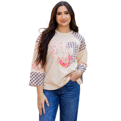 AutumnMuse Printed Sweatshirt