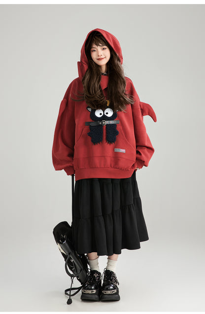 WhimsyCharm Embroidered Hoodie