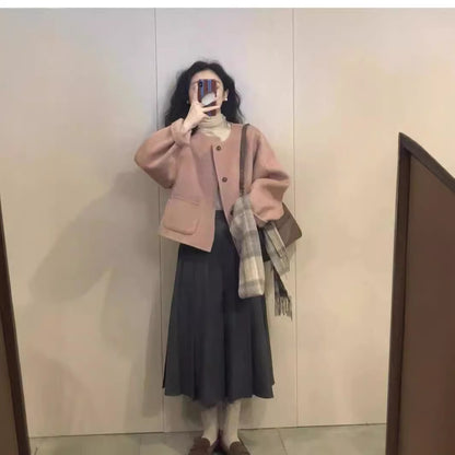 Seoul Élan Wool Coat