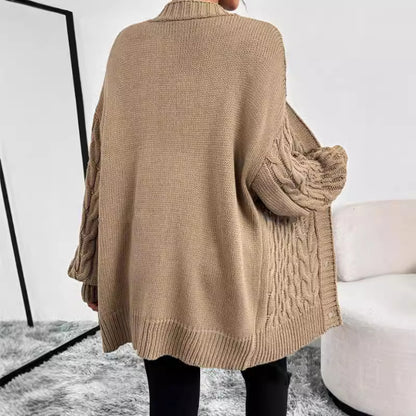 Velmira Button Knit Coat